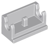 Light Bluish Gray Hinge Brick 1 x 2 Base