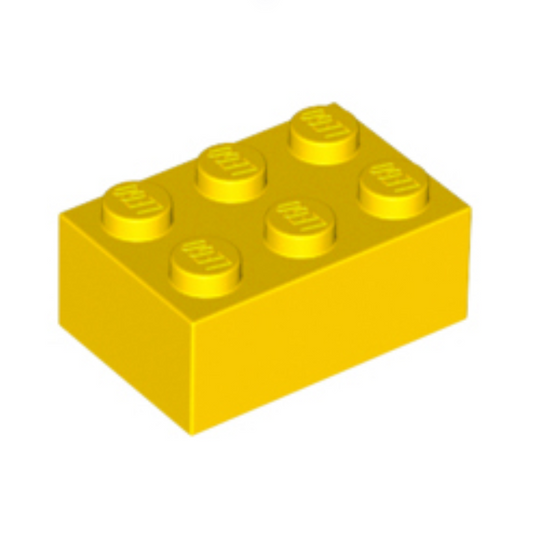 Yellow Brick 2 x 3