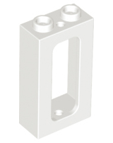 White Window 1 x 2 x 3 Train