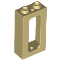 Tan Window 1 x 2 x 3 Train