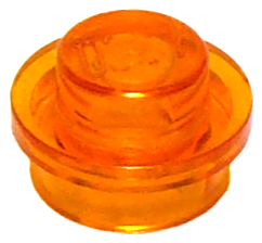 Trans-Orange Plate, Round 1 x 1
