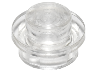 Trans-Clear Plate, Round 1 x 1