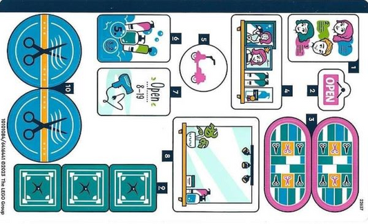 Sticker Sheet for Set 41743 - (10101084/6416441)