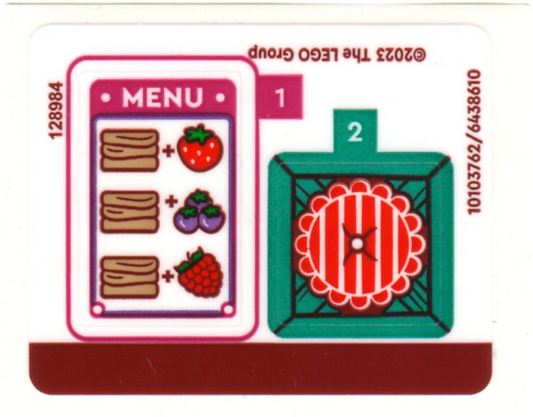 Sticker Sheet for Set 41753 - (10103762/6438610)