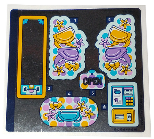 Sticker Sheet for Set 42608, Mirrored - (10105848/6465619)