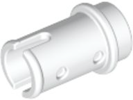 White Technic, Pin 1/2 without Friction Ridges