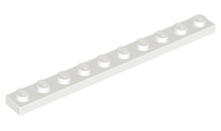 White Plate 1 x 10