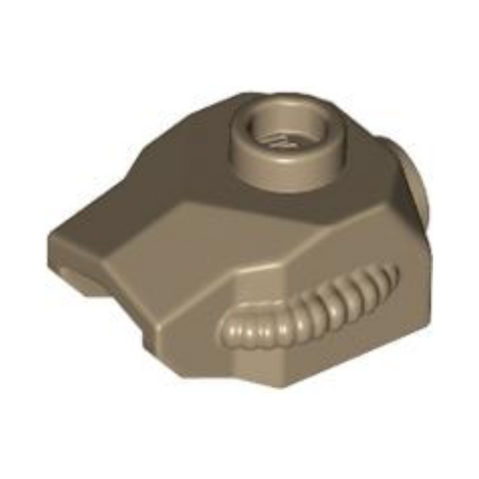 Dark Tan Minifigure Hand Armor
