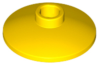 Yellow Dish 2 x 2 Inverted (Radar)