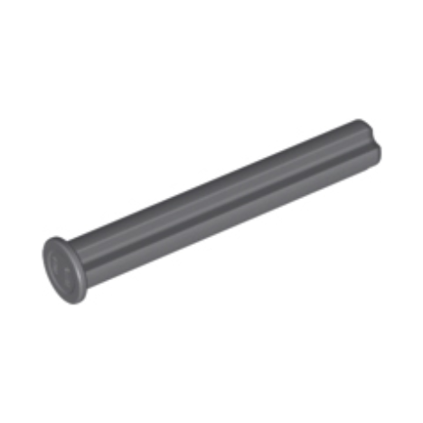 Dark Bluish Gray Technic, Axle 4L with Stop