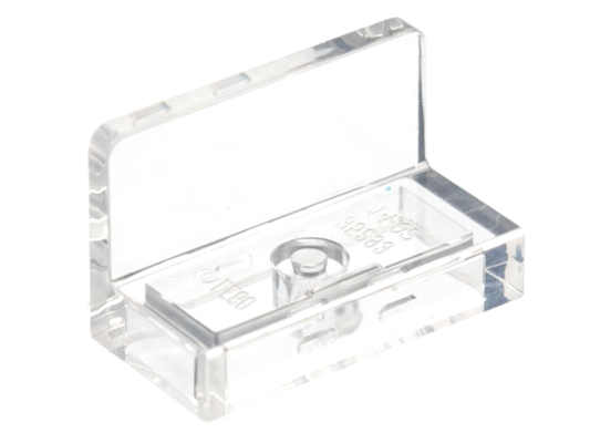 Trans-Clear Panel 1 x 2 x 1 with Rounded Corners