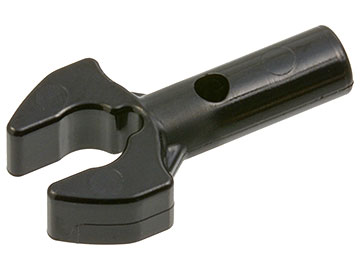 Black Bar   1L with Clip Mechanical Claw - Cut Edges and Hole on Side