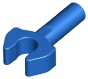 Blue Bar   1L with Clip Mechanical Claw - Cut Edges and Hole on Side