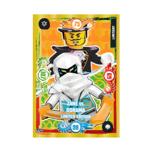 NINJAGO Trading Card Game (German) Series 9 - # LE27 Zane vs. Dorama Limited Edition
