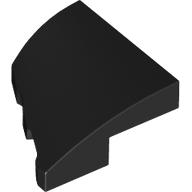 Black Wedge 2 x 2 x 2/3 Right