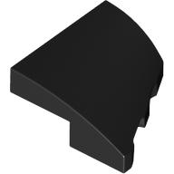 Black Wedge 2 x 2 x 2/3 Left