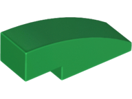 Green Slope, Curved 3 x 1