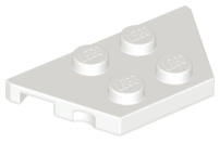 White Wedge, Plate 2 x 4