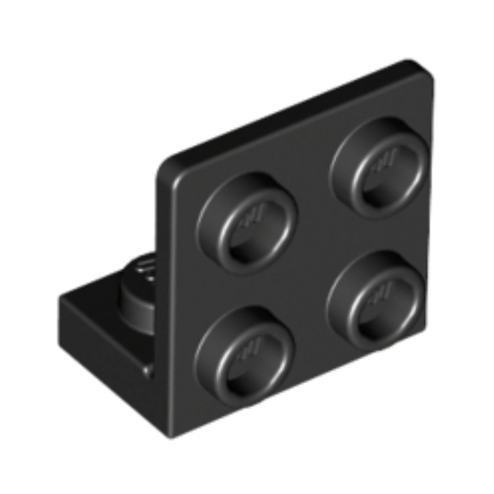 Black Bracket 1 x 2 - 2 x 2 Inverted