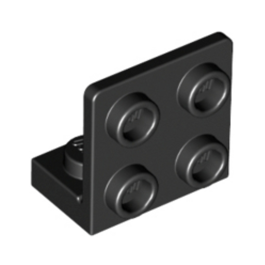 Black Bracket 1 x 2 - 2 x 2 Inverted