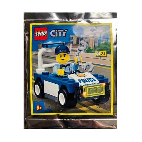952201 Policeman with Car foil pack