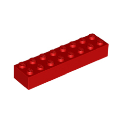 Red Brick 2 x 8