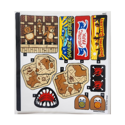 Sticker Sheet for Set 75638 - (10113249/6544164)