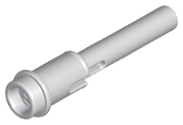 Light Bluish Gray Technic, Pin 1/2 with 2L Bar Extension (Flick Missile)