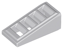 Light Bluish Gray Slope 18 2 x 1 x 2/3 with Grille