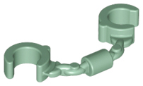 Sand Green Minifigure, Utensil Handcuffs