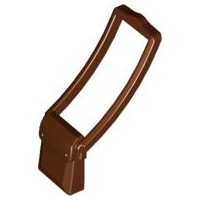 Reddish Brown Minifigure, Utensil Bag Messenger Pouch
