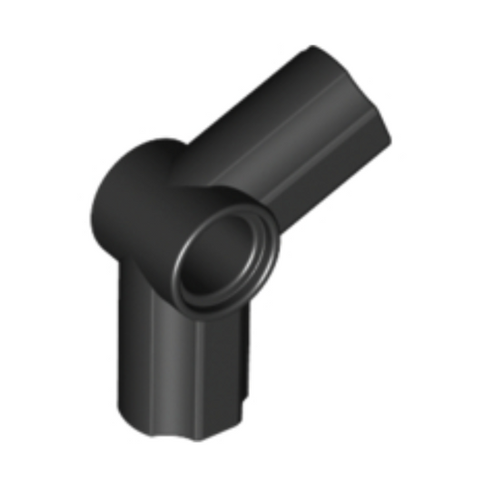 Black Technic, Axle and Pin Connector Angled #5 - 112.5 degrees