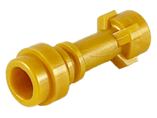Pearl Gold Minifigure, Weapon Lightsaber Hilt Straight