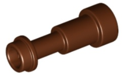 Reddish Brown Minifigure, Utensil Telescope