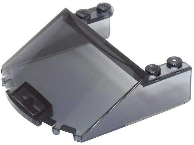 Trans-Black Windscreen 6 x 6 x 1 2/3