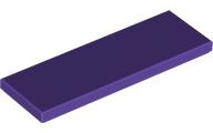 Dark Purple Tile 2 x 6
