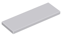Light Bluish Gray Tile 2 x 6