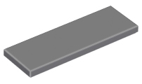Dark Bluish Gray Tile 2 x 6