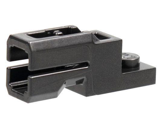 Pearl Dark Gray Projectile Launcher, 1 x 2 Mini Blaster / Tile Shooter