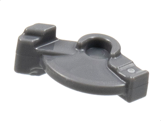 Dark Bluish Gray Projectile Launcher Part, Trigger for Bazooka, Mini Blaster / Shooter