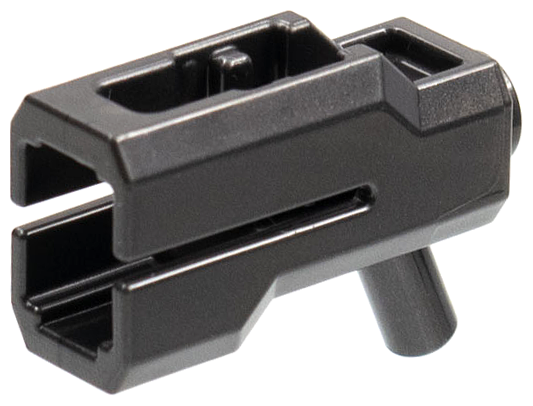 Pearl Dark Gray Minifigure, Weapon Bazooka, Mini Blaster / Shooter