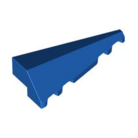 Blue Wedge 5 x 2 Right
