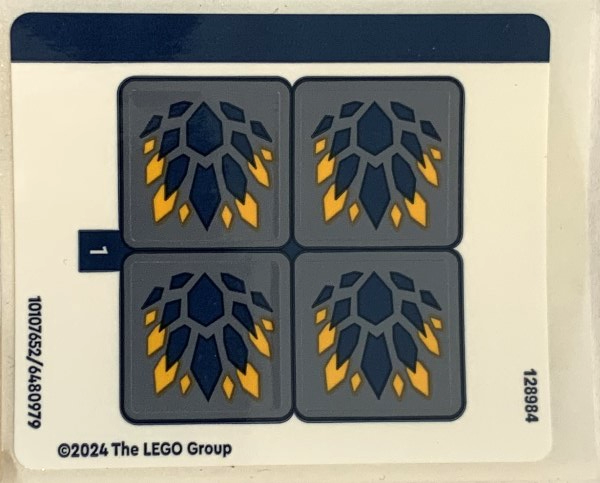 Sticker Sheet for Set 71810 - (10107652/6480979)