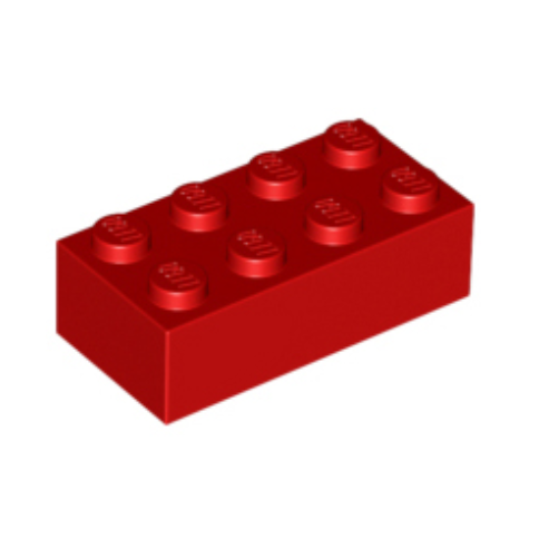 Red Brick 2 x 4