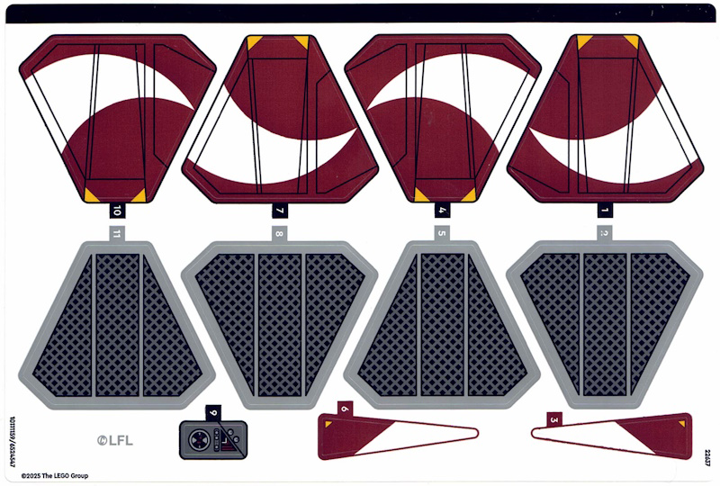 Sticker Sheet for Set 75401 - (10111159/6524547)