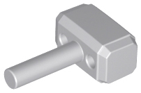 Light Bluish Gray Minifigure, Utensil Tool Sledgehammer (Mjolnir, Hammer)