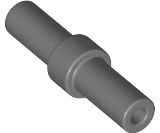 Dark Bluish Gray Bar   2L with Stop Ring