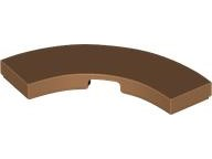 Medium Nougat Tile, Round Corner 3 x 3 Macaroni