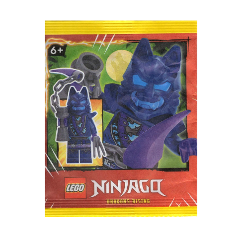 892402 Wolf Mask Warrior paper bag