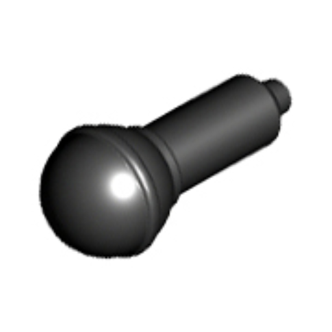 Black Minifigure, Utensil Microphone